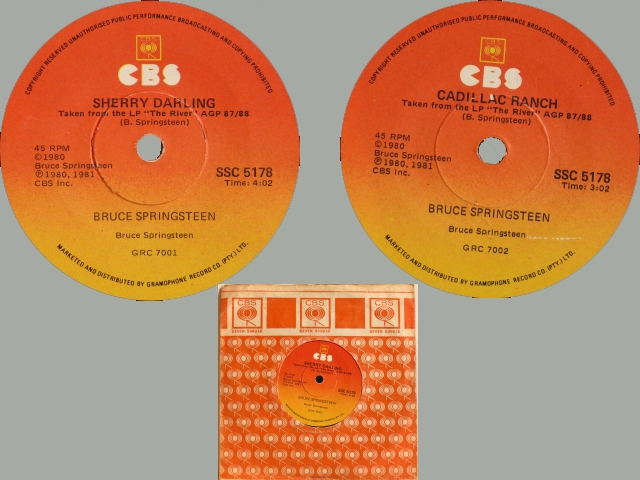 Bruce Springsteen - SHERRY DARLING / CADILLAC RANCH
